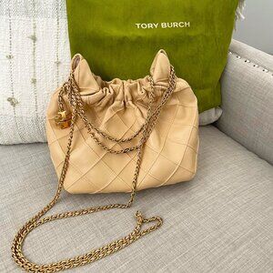 Tory Burch Mini Fleming Hobo Bag